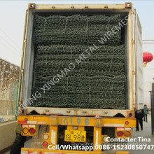 2X1X1m hexagonal recubierto de PVC Gabion / gabions caja Price16.28 $ / PC (XM-45)